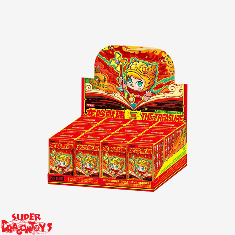 POP MART POP MART - MAKE SOMETHING FUN ["LOONG PRESENTS TREASURE" SERIES] - BLINDBOX MINI FIGURE