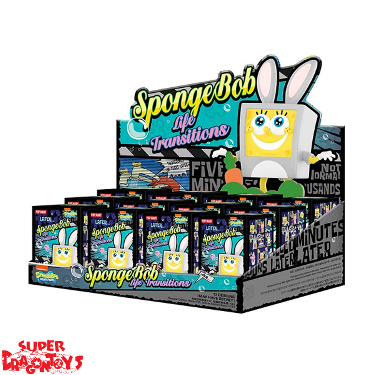 POP MART - SPONGEBOB ["LIFE TRANSITIONS" SERIES] - BLINDBOX MINI FIGURE