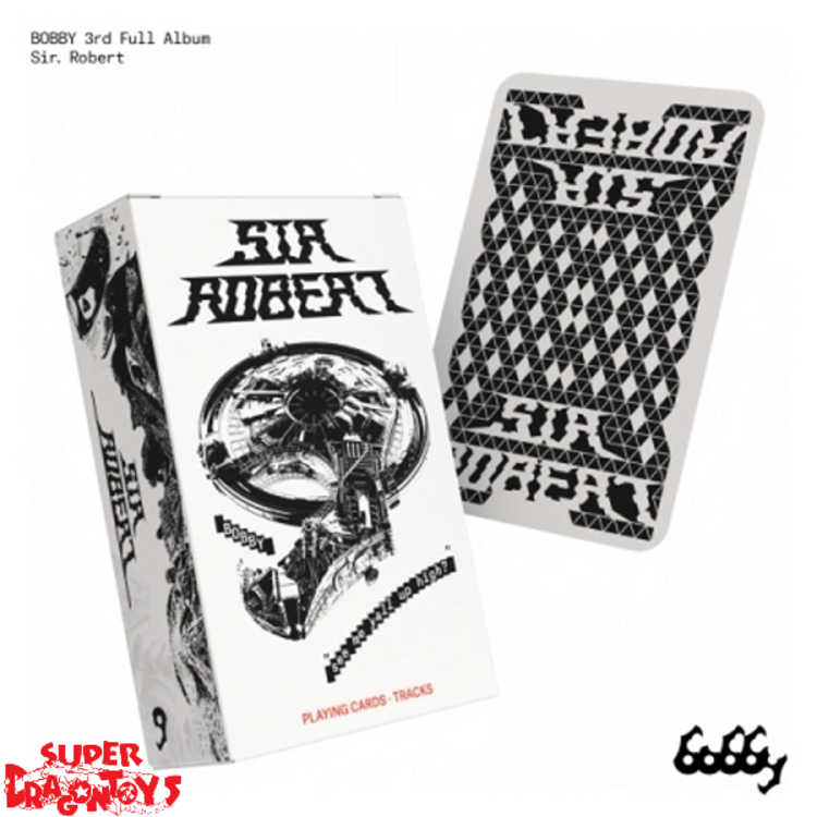 BOBBY (바비) [IKON] - SIR ROBERT - [PLAYING CARDS VERSION] 3RD FULL ALBUM