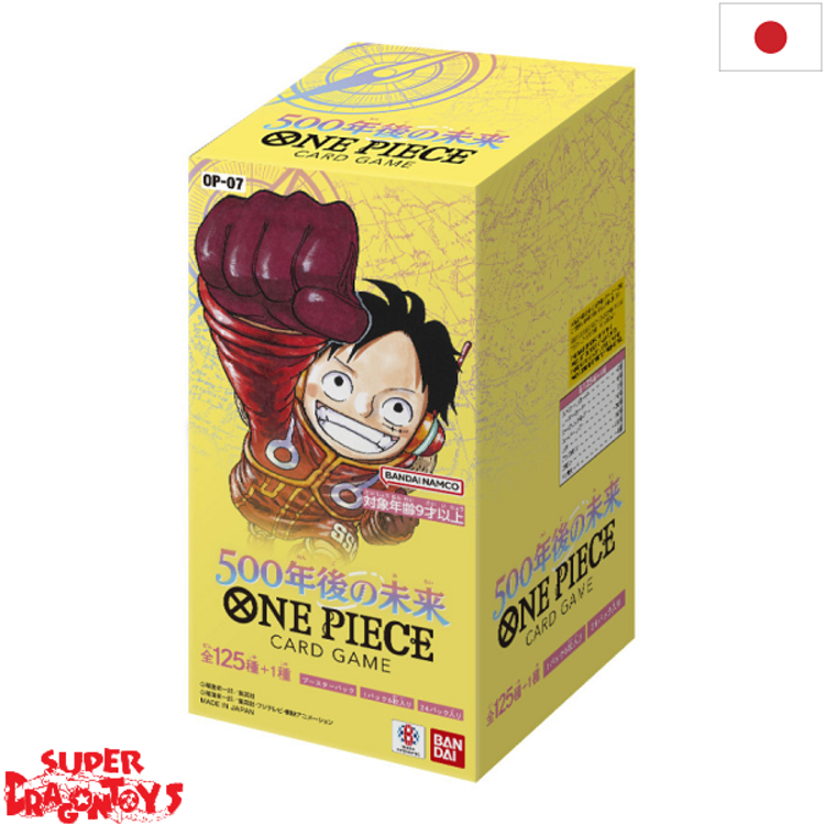 BANDAI ONE PIECE TCG - DISPLAY [24 BOOSTERS [OP07]] "500 YEARS IN THE FUTURE" - JAPANESE EDITION