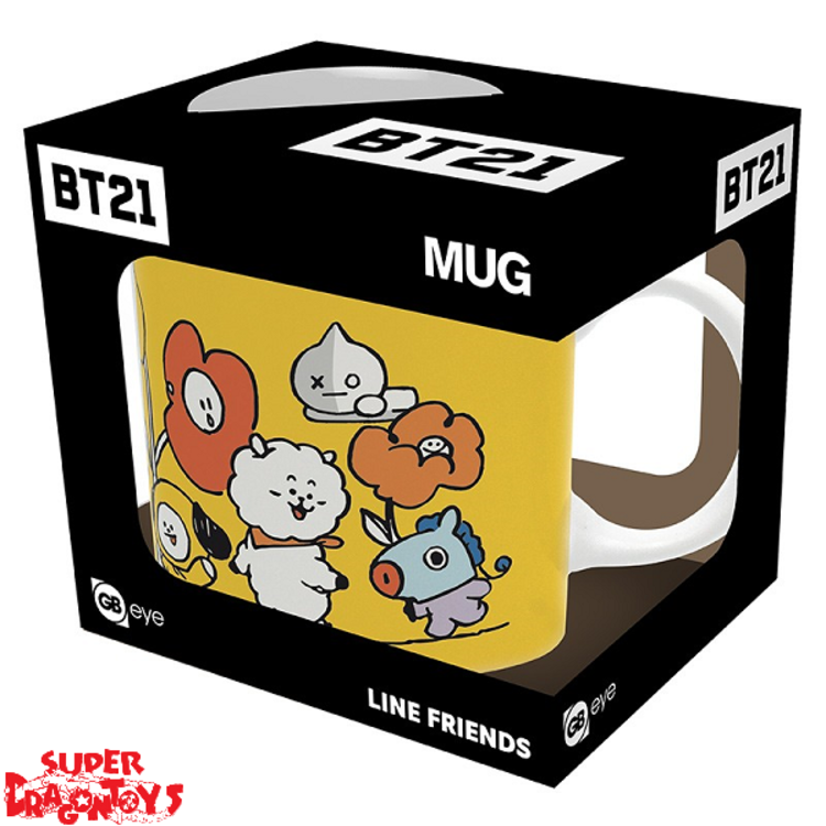 BTS -  MUG "FLOWER" - BT21 COLLECTION
