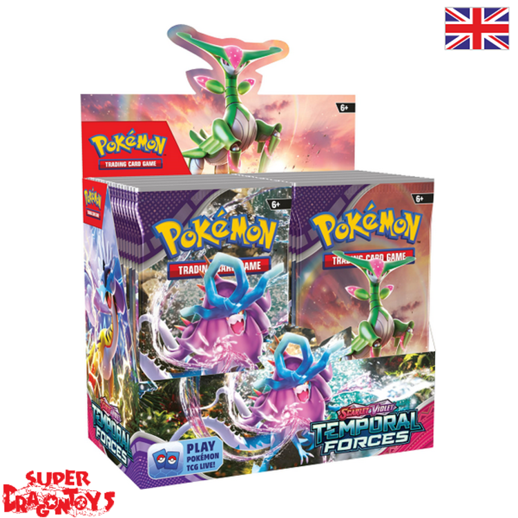 POKEMON TCG - DISPLAY [36 BOOSTERS] "SCARLET & VIOLET : TEMPORAL FORCES" [SV05] - ENGLISH EDITION