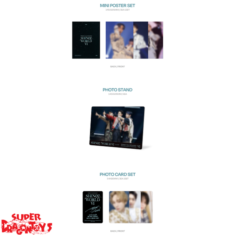 SHINEE (샤이니) - SHINEE WORLD VI [PERFECT ILLUMINATION] (2023 CONCERT IN SEOUL) - [2DVD] PACKAGE