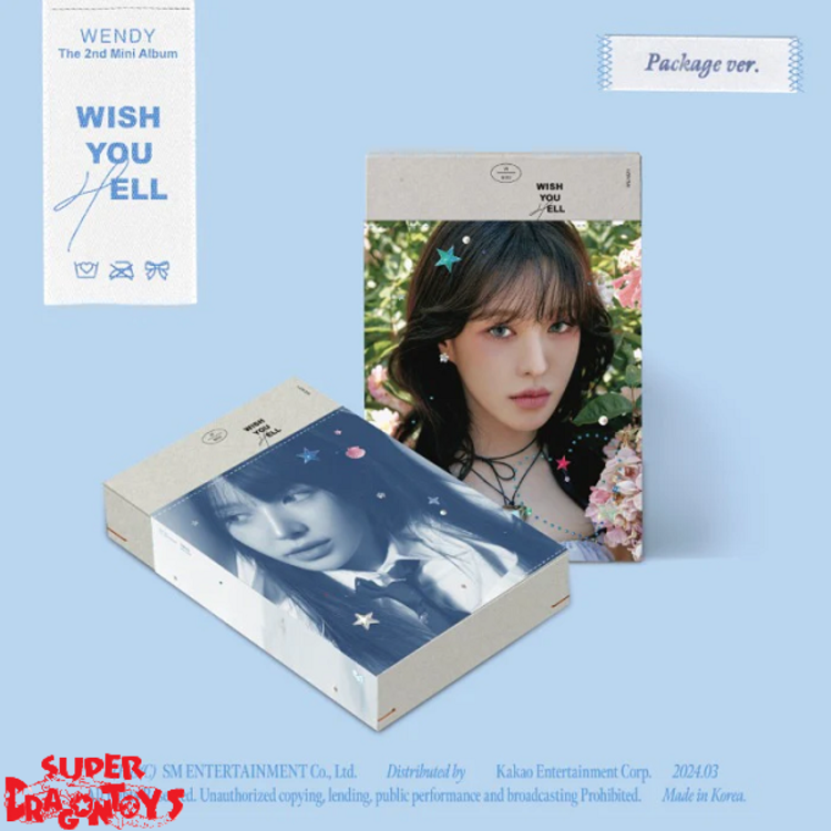 WENDY (웬디) [RED VELVET] - WISH YOU HELL - [PACKAGE VER.] - 2ND MINI ALBUM