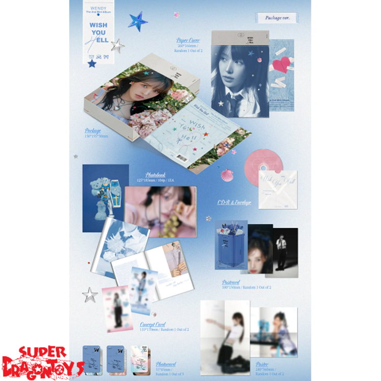 WENDY (웬디) [RED VELVET] - WISH YOU HELL - [PACKAGE VER.] - 2ND MINI ALBUM
