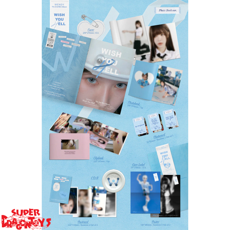WENDY (웬디) [RED VELVET] - WISH YOU HELL - [PHOTOBOOK VER.] - 2ND MINI ALBUM