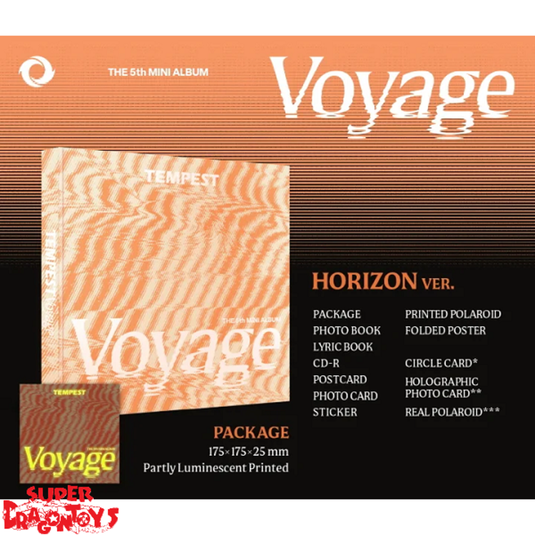 TEMPEST (템페스트) - VOYAGE - 5TH MINI ALBUM