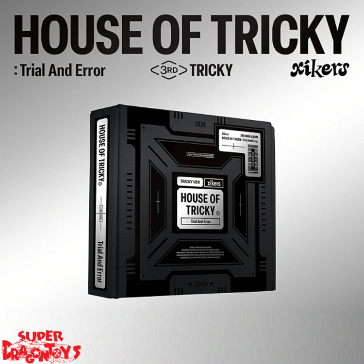 XIKERS (싸이커스) - HOUSE OF TRICKY : TRIAL AND ERROR - 3RD MINI ALBUM