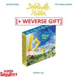 SEVENTEEN (세븐틴) - SEVENTEENTH HEAVEN - [CARAT VER.] - 11TH MINI ALBUM + [WEVERSE GIFT]