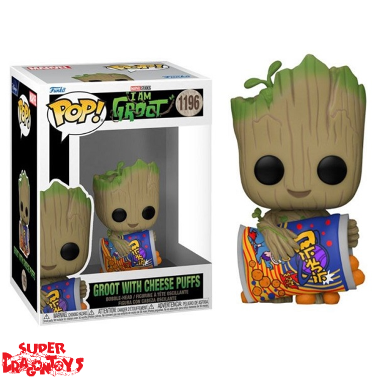 I'M GROOT - GROOT WITH CHEESE PUFFS - FUNKO POP