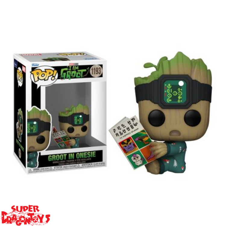 I'M GROOT - GROOT IN ONESIE [WITH BOOK] - FUNKO POP