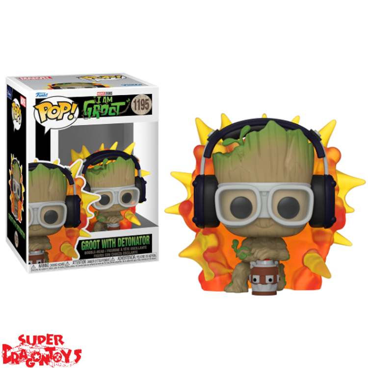 I'M GROOT - GROOT WITH DETONATOR - FUNKO POP