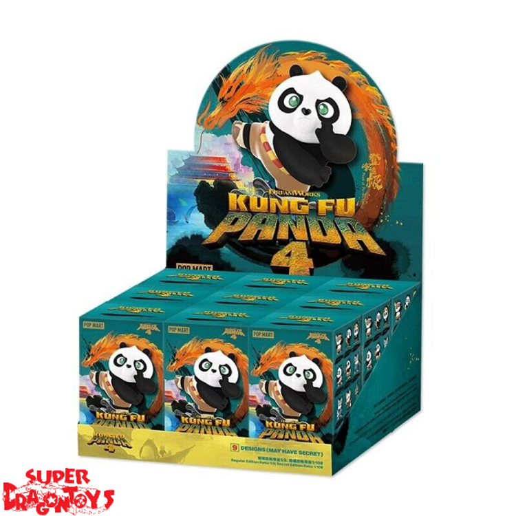 POP MART POP MART - KUNG FU PANDA ["KUNG FU PANDA 4" SERIES] - BLINDBOX MINI FIGURE
