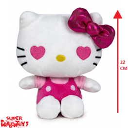 SANRIO CHARACTERS  - HELLO KITTY "50TH ANNIVERSARY" [PINK] - PLUSH [22 CM]