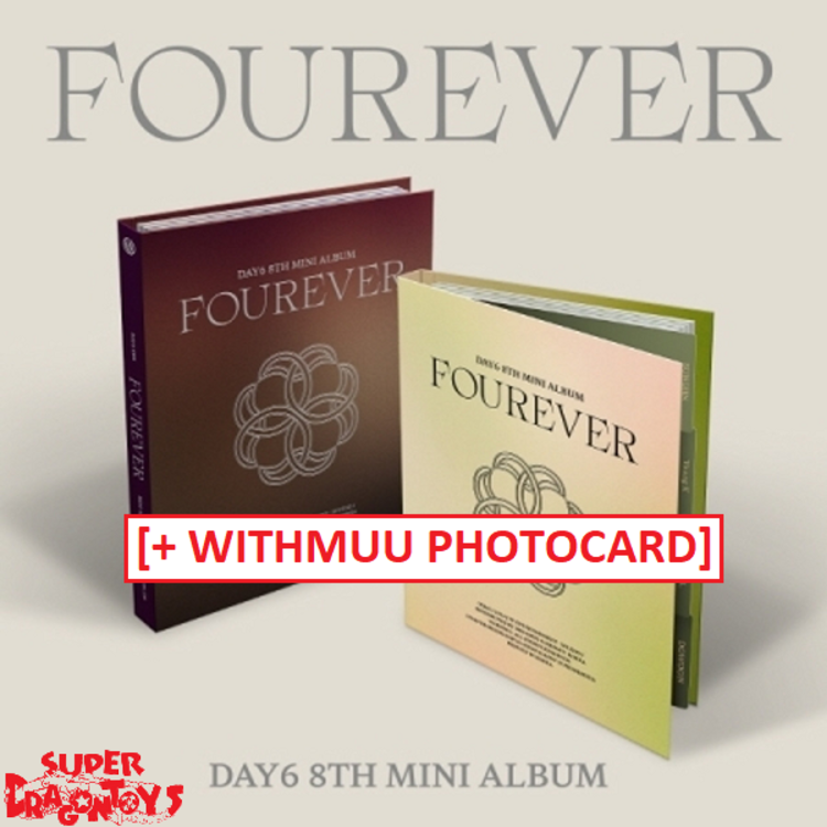 DAY6 (데이식스) - FOUREVER - 8TH MINI ALBUM + [WITHMUU PHOTOCARD]