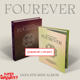 DAY6 (데이식스) - FOUREVER - 8TH MINI ALBUM [2 ALBUM SET + JYP GIFT]