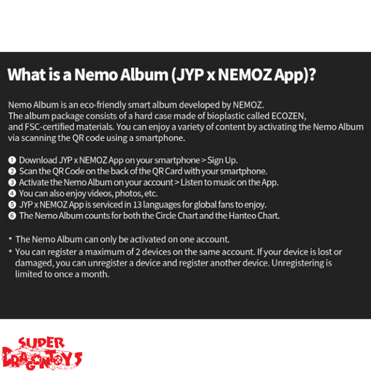 DAY6 (데이식스) - FOUREVER - [NEMO VER.] - 8TH MINI ALBUM [2 ALBUM SET + JYP GIFT]
