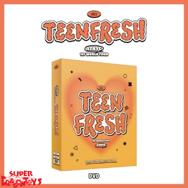 STAYC (스테이씨) - 1ST WORLD TOUR [TEENFRESH] - [3DVD] PACKAGE