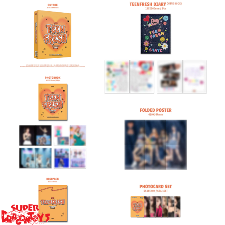 STAYC (스테이씨) - 1ST WORLD TOUR [TEENFRESH] - [3DVD] PACKAGE