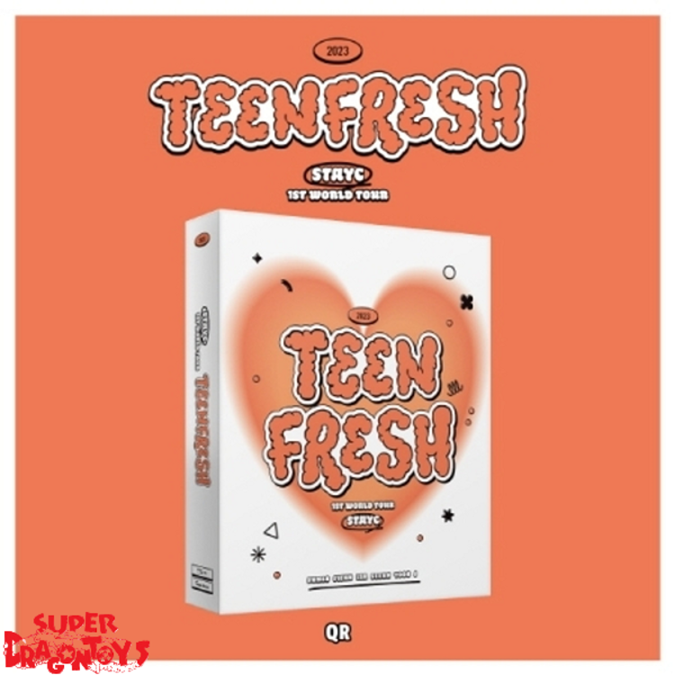 STAYC (스테이씨) - 1ST WORLD TOUR [TEENFRESH] - [QR CARD] PACKAGE