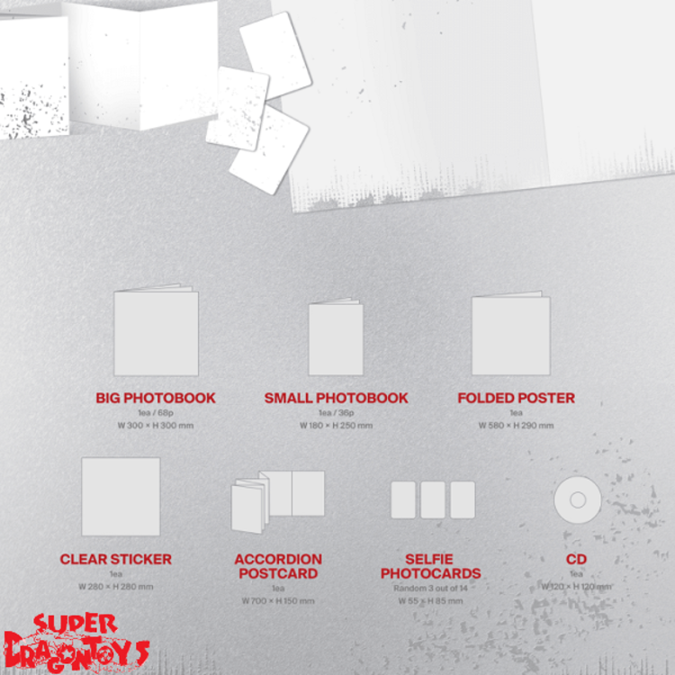 BABYMONSTER (베몬) - BABYMONS7ER - 1ST MINI ALBUM + [ON-PACK FOLDED POSTER]