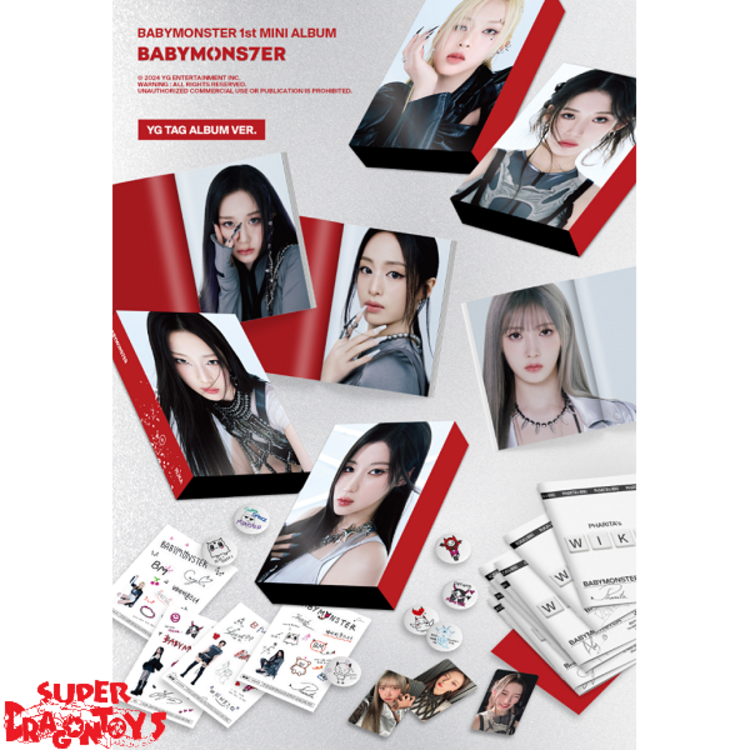 BABYMONSTER (베몬) - BABYMONS7ER - [YG TAG VER.] - 1ST MINI ALBUM