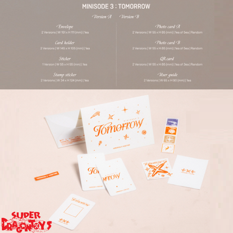 TXT (투모로우바이투게더) - MINISODE 3 : TOMORROW - [WEVERSE ALBUM] - 6TH MINI ALBUM