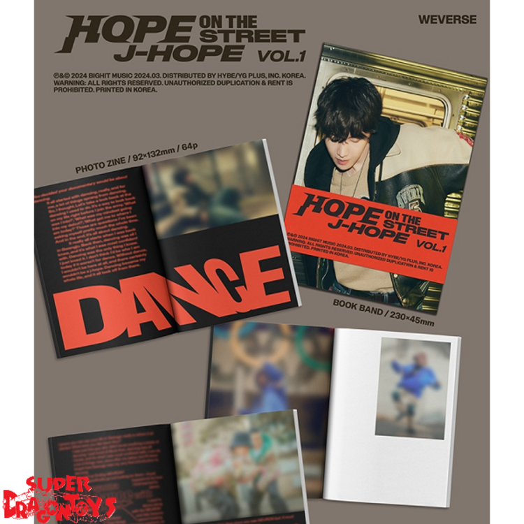 J-HOPE (제이홉) [BTS] - HOPE ON THE STREET VOL.1 - [WEVERSE ALBUM]