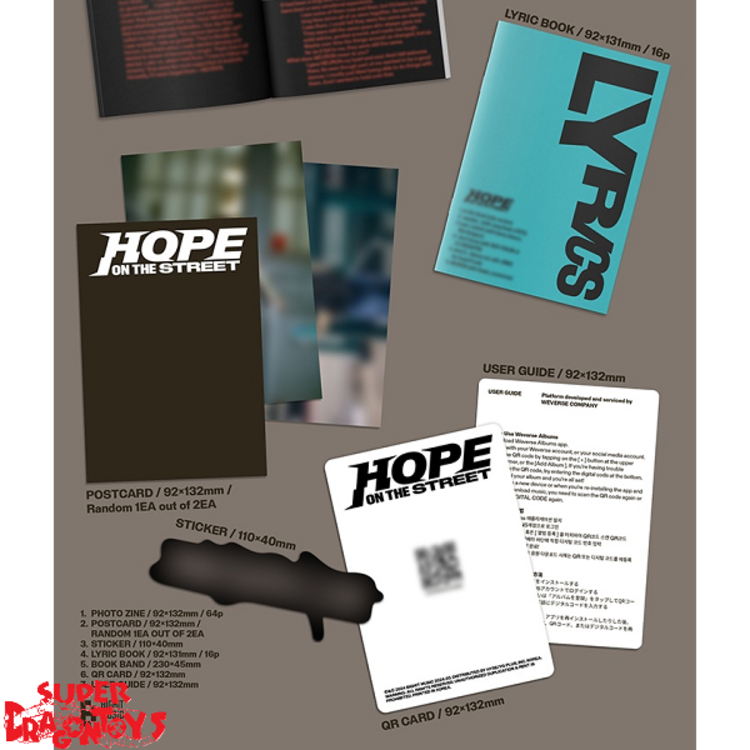 J-HOPE (제이홉) [BTS] - HOPE ON THE STREET VOL.1 - [WEVERSE ALBUM]