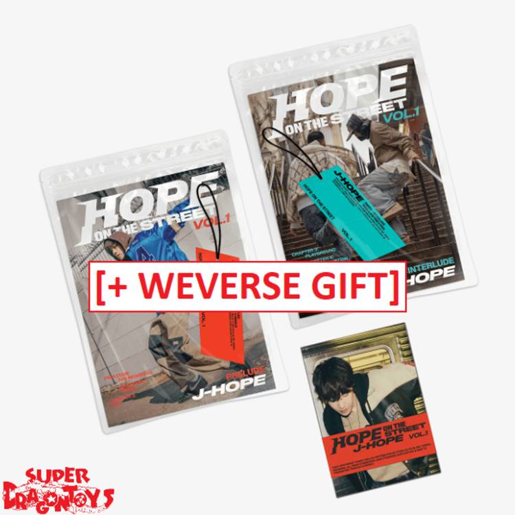 J-HOPE (제이홉) [BTS] - HOPE ON THE STREET VOL.1 - [3 ALBUM SET + WEVERSE GIFT]