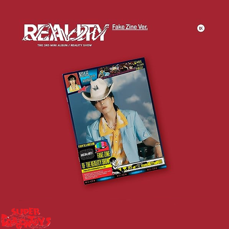 U-KNOW (유노윤호) - REALITY SHOW - [FAKE ZINE VER.] - 3RD MINI ALBUM