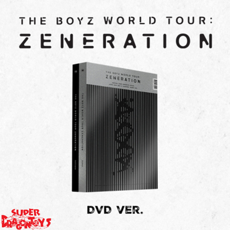 THE BOYZ (더보이즈) - 2ND WORLD TOUR [ZENERATION] - [3DVD] PACKAGE