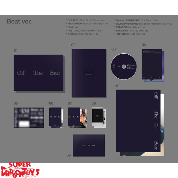 I.M (아이엠) [MONSTA X] - OFF THE BEAT - 3RD EP ALBUM