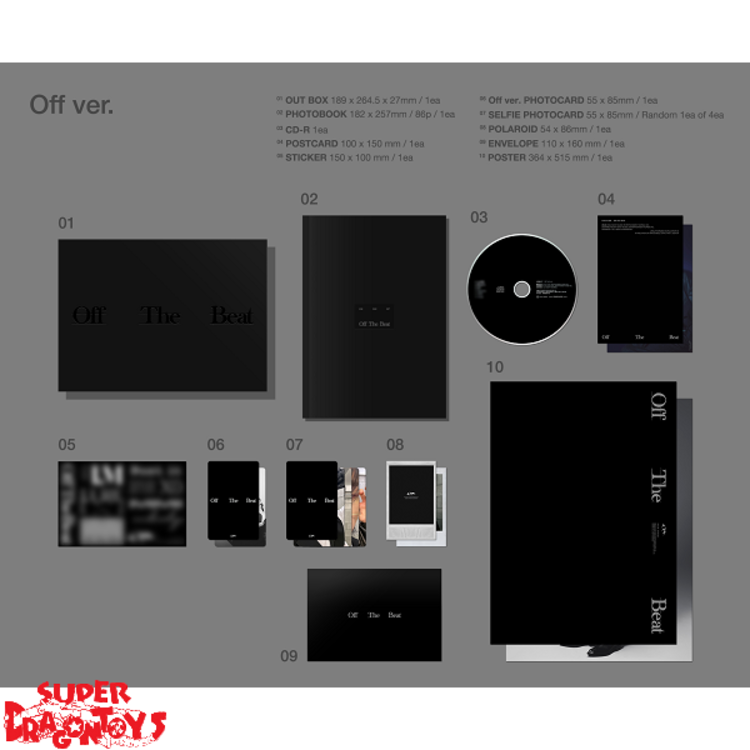I.M (아이엠) [MONSTA X] - OFF THE BEAT - 3RD EP ALBUM