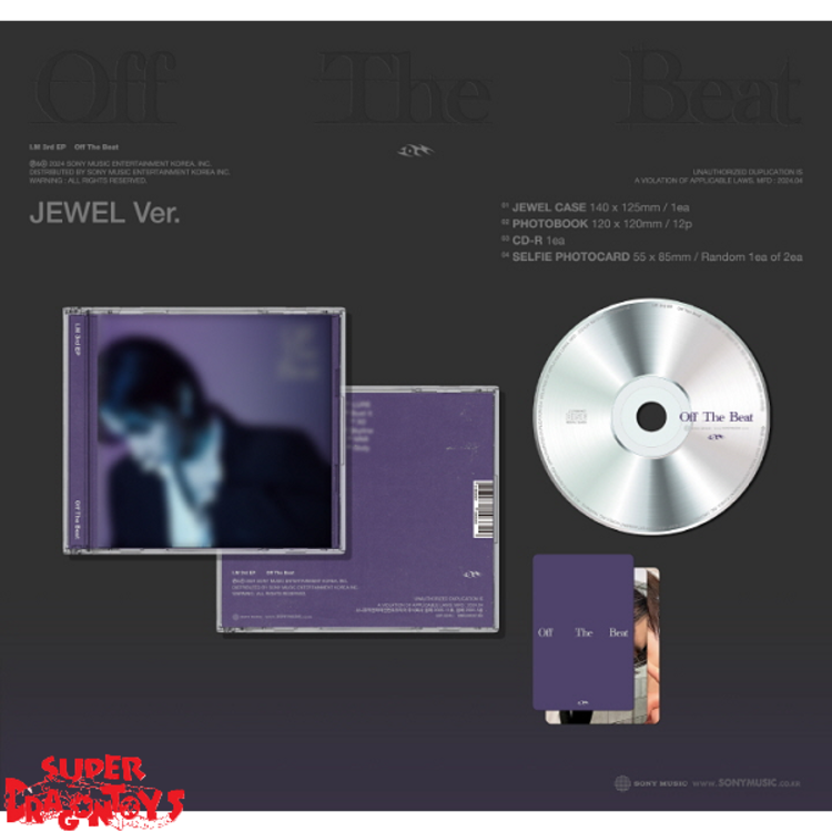I.M (아이엠) [MONSTA X] - OFF THE BEAT - [JEWEL VER.] - 3RD EP ALBUM