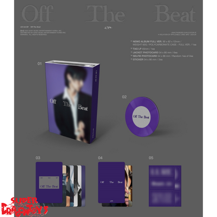 I.M (아이엠) [MONSTA X] - OFF THE BEAT - [NEMO VER.] - 3RD EP ALBUM