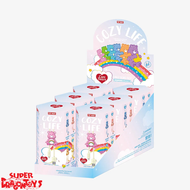 POP MART - CARE BEARS ["COZY LIFE" SERIES] - BLINDBOX CABLE + MINI FIGURE