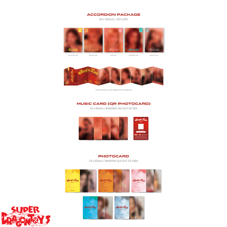 LOOSSEMBLE (루셈블) - ONE OF A KIND - [EVER MUSIC VERSION] - 2ND MINI ALBUM