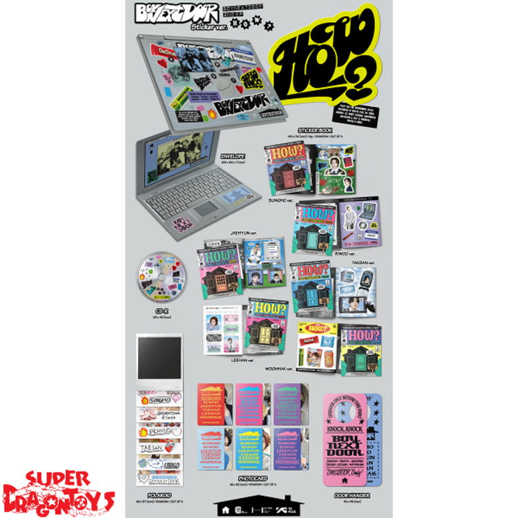 BOYNEXTDOOR (보이넥스트도어) - [HOW?] - [STICKER VER.] - 2ND EP