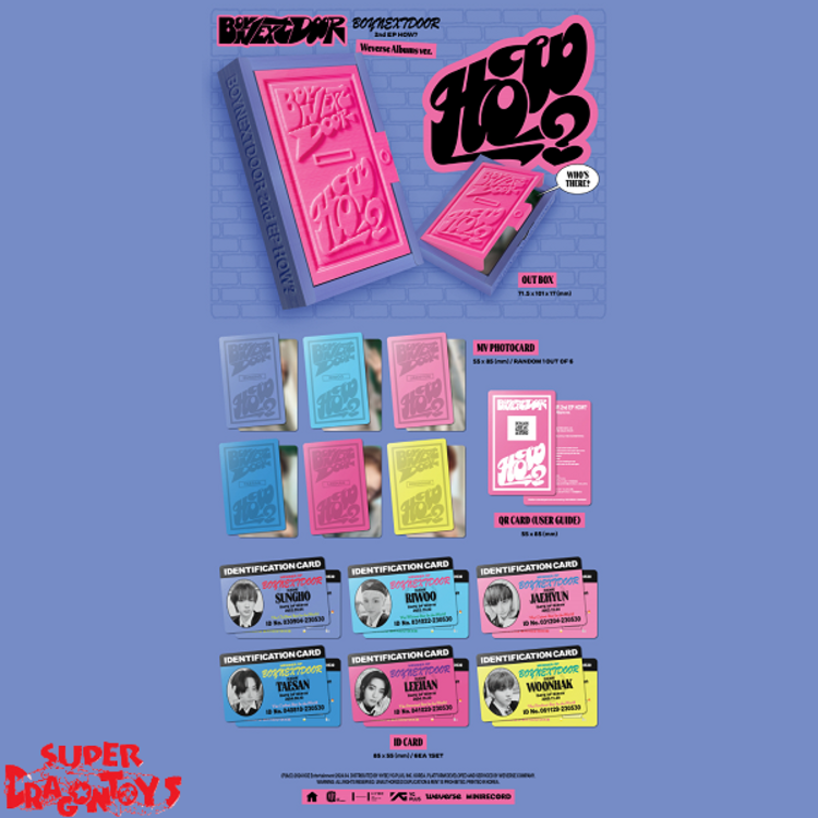 BOYNEXTDOOR (보이넥스트도어) - [HOW?] - [WEVERSE ALBUM VER.] - 2ND EP