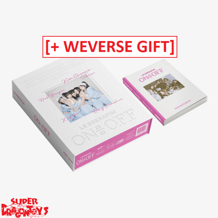 LE SSERAFIM (르세라핌) - [ON-OFF] 202-23 - [PACKAGE + FILM PHOTOBOOK] SET + [WEVERSE GIFT]