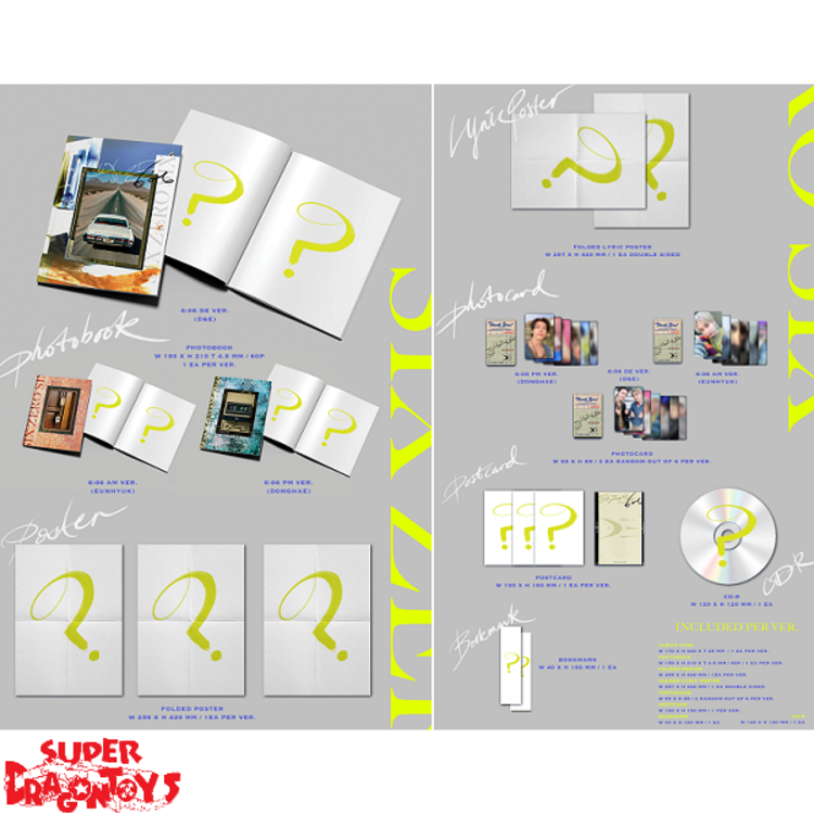 SUPER JUNIOR D&E - [606] - 5TH MINI ALBUM + [ON-PACK FOLDED POSTER]