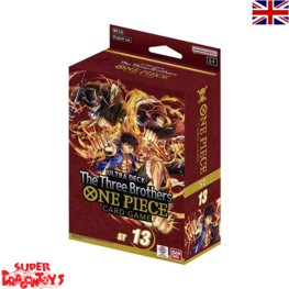 BANDAI ONE PIECE TCG - ULTRA STARTER DECK [ST13] "THE THREE BROTHERS" - ENGLISH EDITION
