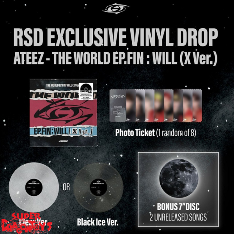 ATEEZ (에이티즈) - THE WORLD EP.FIN : WILL (X VER.) - 2ND FULL ALBUM [RSD EXCLUSIVE VINYL DROP]
