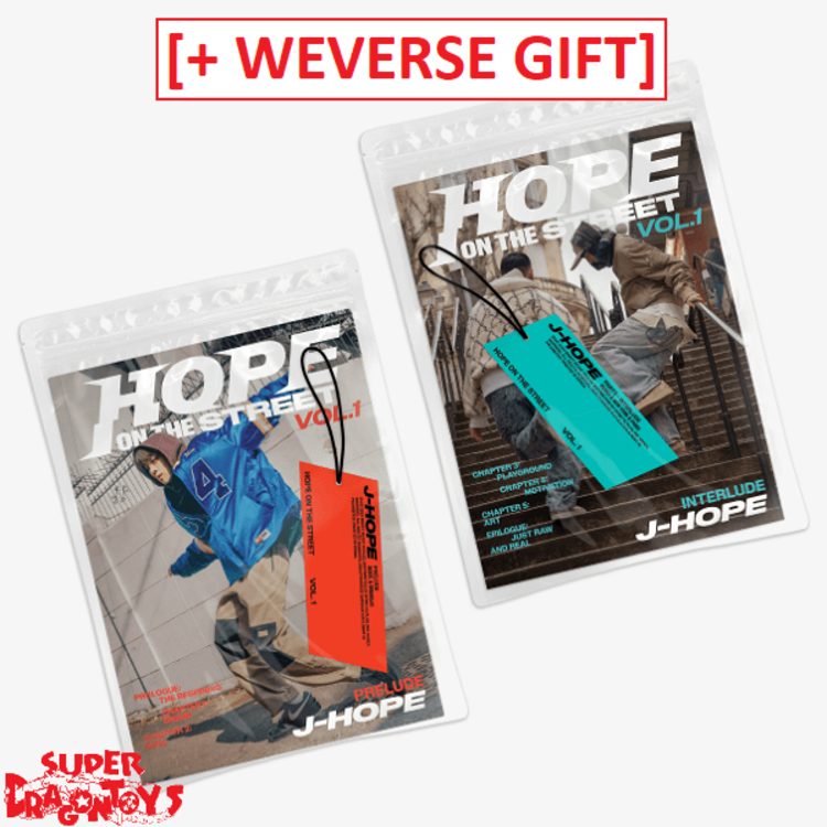 J-HOPE (제이홉) [BTS] - HOPE ON THE STREET VOL.1 - ALBUM + [WEVERSE GIFT]