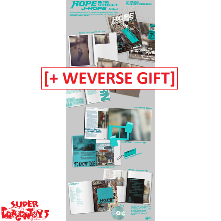 J-HOPE (제이홉) [BTS] - HOPE ON THE STREET VOL.1 - ALBUM + [WEVERSE GIFT]