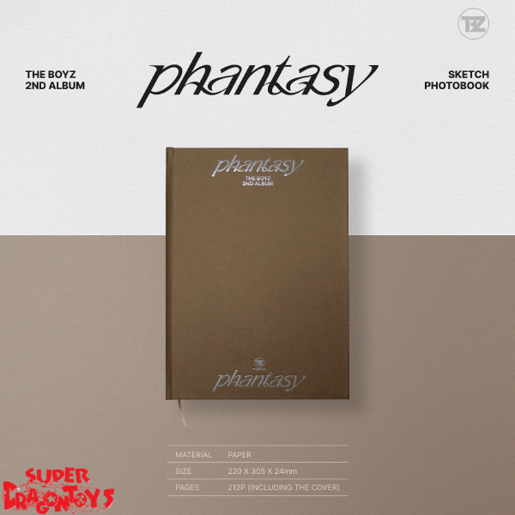 THE BOYZ (더보이즈) - 2ND ALBUM "PHANTASY" - SKETCH PHOTOBOOK