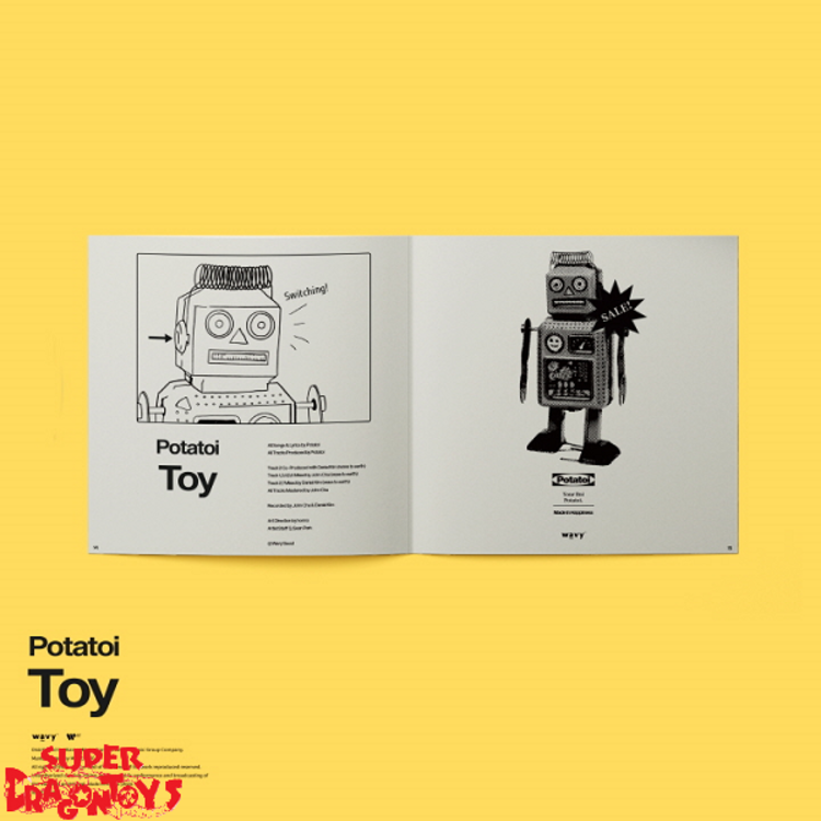POTATOI  (JOHN CHA) - [TOY] - 1ST MINI ALBUM