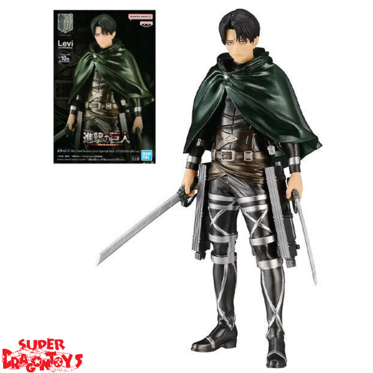 ATTACK ON TITAN - LEVI [THE FINAL SEASON VER.] - SPECIAL 10TH ANNIVERSARY FIGURE