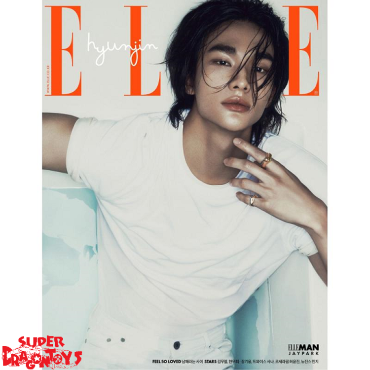 ELLE [KOREA] MAGAZINE - "HYUNJIN" COVER [VER. C] - MAY 2024 ISSUE